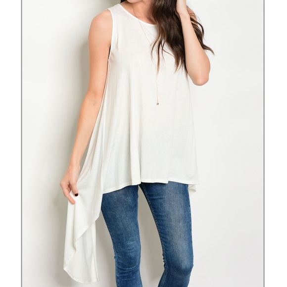 Ivory Tunic Top - Picture 2 of 3